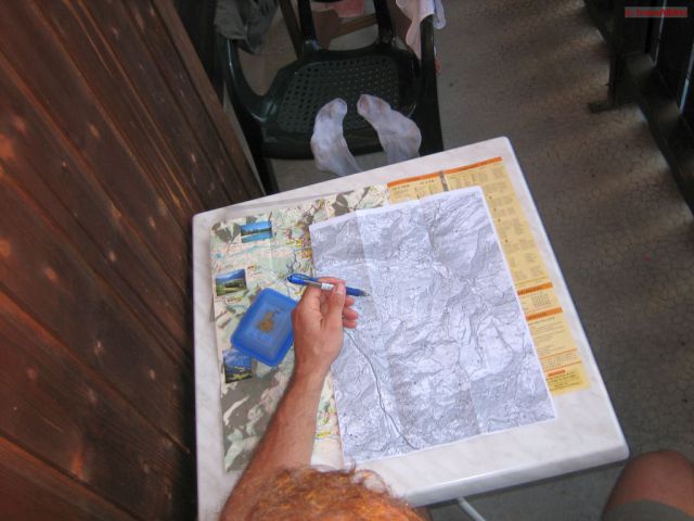 Transalp Routenplanung